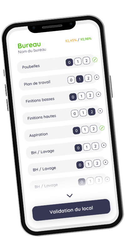 Application pour les contrôles qualités